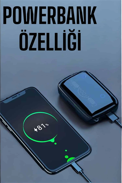 Kablosuz Bluetooth Kulaklık Dokunmatik Kontrol Uzun Pil Ömrü