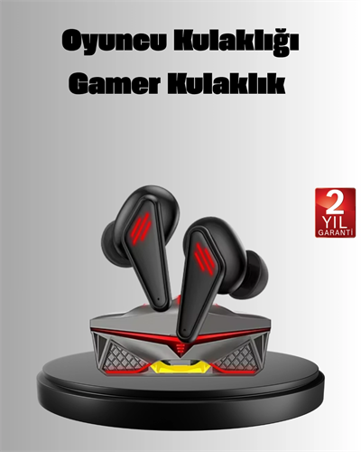 Kablosuz Bluetooth Kulaklık Düşük Gecikmeli 3D Ses ve LED Işıklı Tasarım