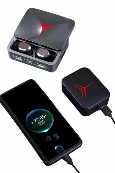 Kablosuz Bluetooth Kulaklık Powerbank Özellikli Göstergeli Hd Mikrofon