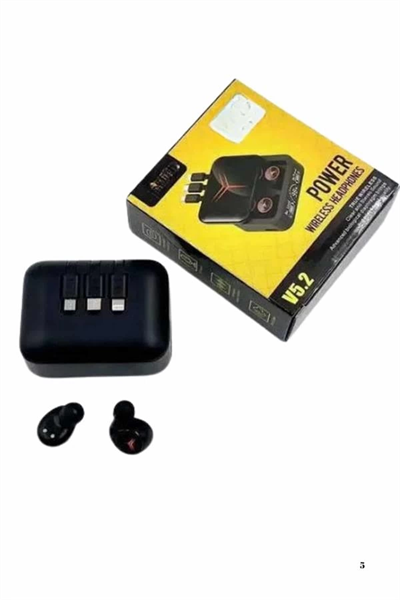 Kablosuz Bluetooth Kulaklık Powerbank Özellikli Göstergeli Hd Mikrofon