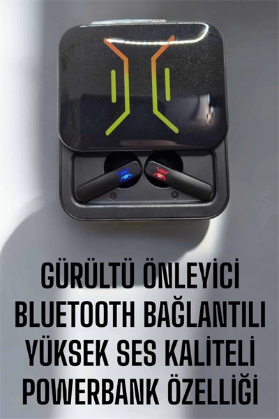 Kablosuz Bluetooth Kulaklık Powerbankli Uzun Pil Ömrü Yüksek Ses Kaliteli