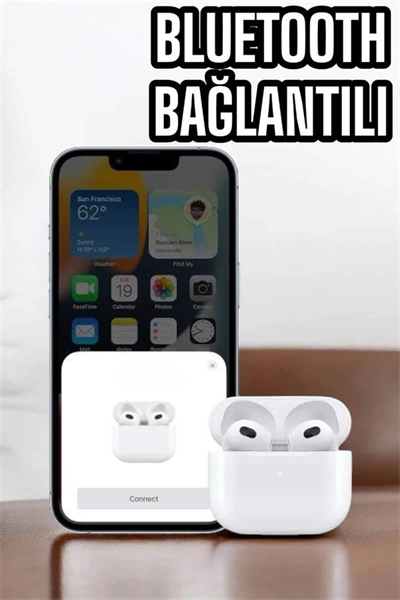 Kablosuz Bluetooth Kulaklık TWS ANC Özelliği Yüksek Ses Kaliteli