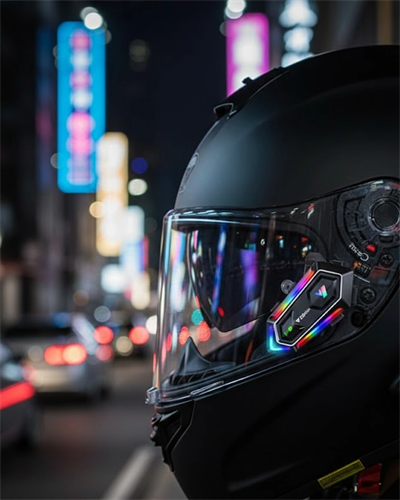 Kablosuz Bluetooth Motosiklet Kask İntercom IPX6 Su Geçirmez