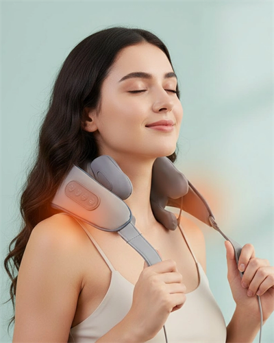 Kablosuz Boyun ve Omuz Masaj Aleti | Isıtmalı ve Yoğurmalı
