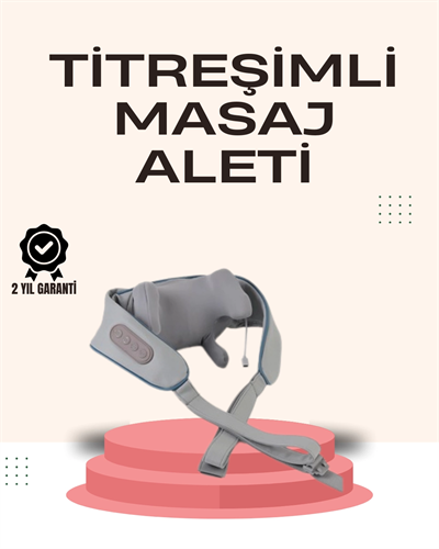 Kablosuz Boyun ve Omuz Masaj Aleti | Isıtmalı ve Yoğurmalı