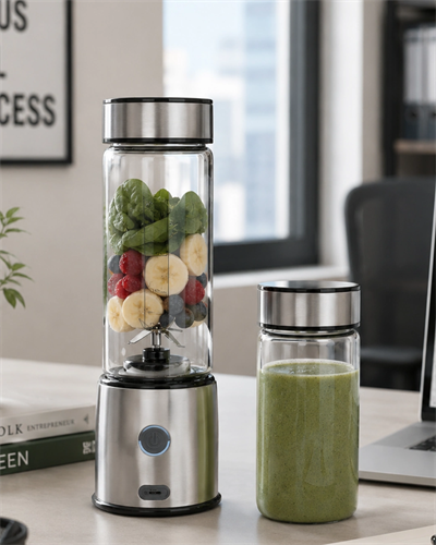 Kablosuz Cam Blender Yüksek Güçlü Smoothie Meyve Sebze Blenderı