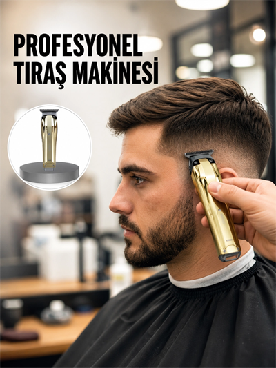 Kablosuz Erkek Bakım Tıraş Makinesi Hassas Bıçaklı Şarjlı Kullanım Yeni Nesil