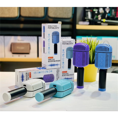 Kablosuz Hoparlörlü Karaoke Mikrofonu