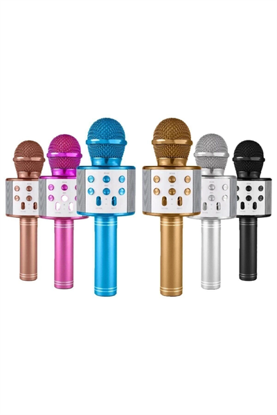 Kablosuz Karaoke Mikrofon, Müzik ve Ses Efektleri ile Eğlenceli Şarkı Söyleme Deneyimi