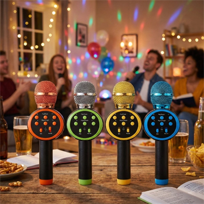 Kablosuz Karaoke Mikrofonu