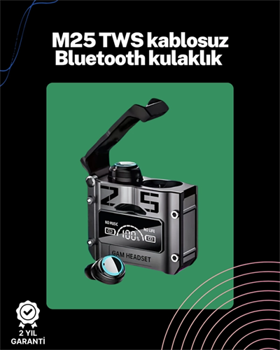 Kablosuz Kulak İçi Kulaklık | Gecikmesiz Oyun Modu | IOS ve Android Uyumlu