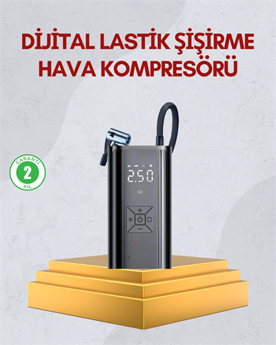 Kablosuz Kullanımlı Dijital Kontrollü Taşınabilir Şişirme Cihazı