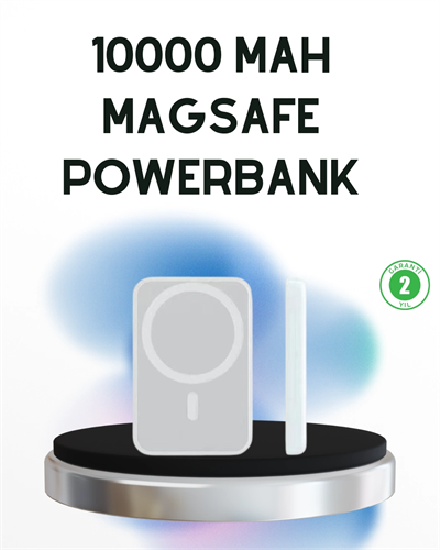 Kablosuz MagSafe Powerbank iPhone Uyumlu, 10000 mAh, Isı Dağılımlı