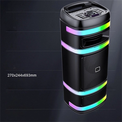 Kablosuz Mikrofonlu Hoparlör - Party Box Speaker