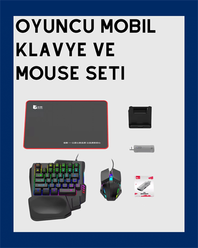 Kablosuz Mobil Oyun Kiti – 5 Parça Tam Set