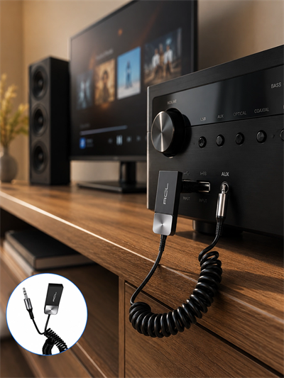 Kablosuz Müzik Aktarımı Sağlayan USB AUX Adaptörü