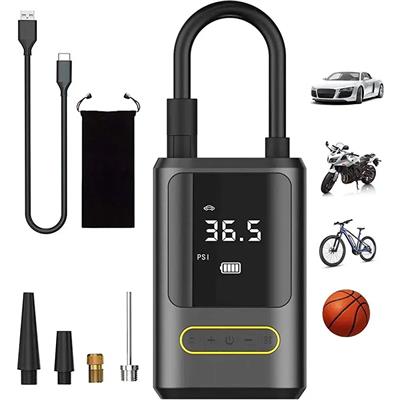 Kablosuz Oto Araç Mini 4000mAh 150 PSI Işıklı Oto Hava Kompresörü KA-760 (3936)