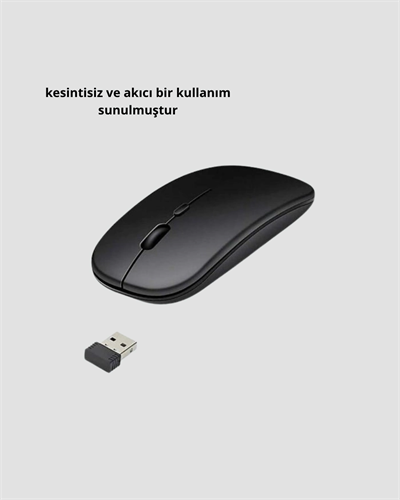 Kablosuz Oyuncu Mouse –  Gelişmiş Optik Sensör, Profesyonel ve Oyun Kullanımına Uygun