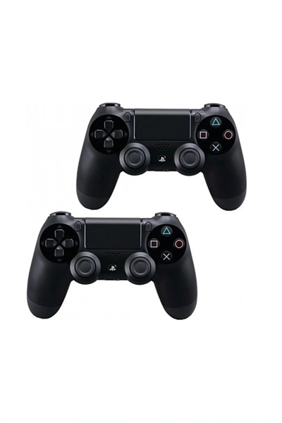 Kablosuz PS4 Oyun Kolu | Wireless Joystick Gamepad | Titreşimli DualShock Uyumlu – Siyah