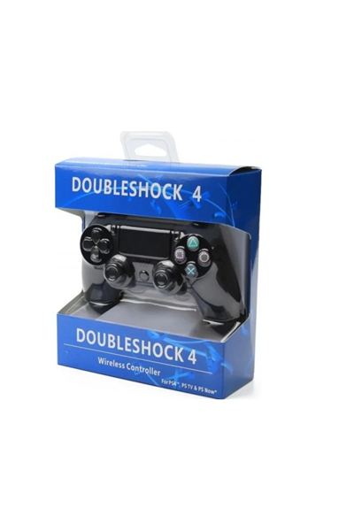 Kablosuz PS4 Oyun Kolu | Wireless Joystick Gamepad | Titreşimli DualShock Uyumlu – Siyah