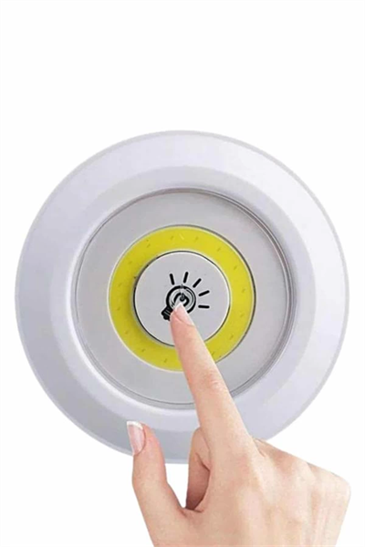 Kablosuz Pilli Işıldak  Masa Lambası Mutfak Tezgah Altı Banyo Dolabı Dolap İçi