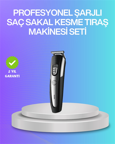 Kablosuz Saç Sakal Kesme Makinesi Kuaför Tipi Hassas Kesim