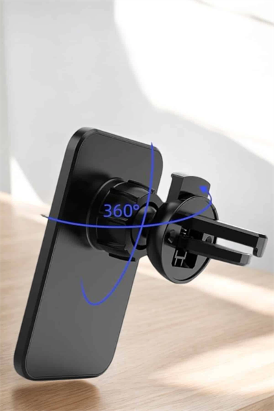 Kablosuz Şarj Aleti Magsafe Araç Içi Manyetik Şarj 15W İOS Uyumlu