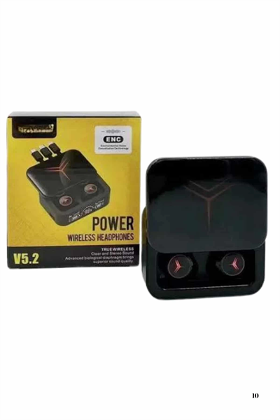 Kablosuz Şarj Göstergeli Powerbank Özellikli Bluetooth Kulaklık Çağrı Cevaplayabilen Yeni Nesil