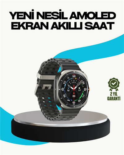 Kablosuz Şarjlı Akıllı Saat Tüm Telefonlarla Uyumlu Çok Fonksiyonlu