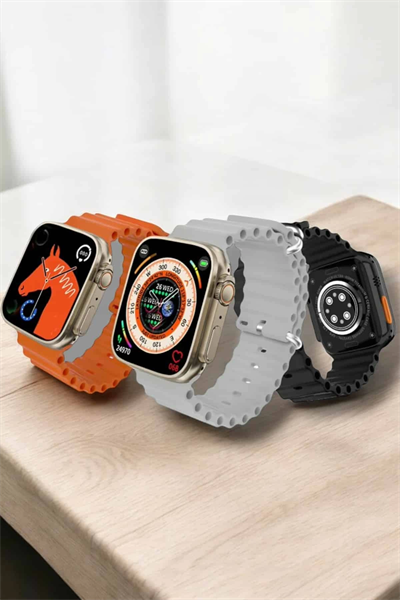 Kablosuz Şarjlı, Çağrı ve Müzik Kontrolü Sağlayan Akıllı Saat