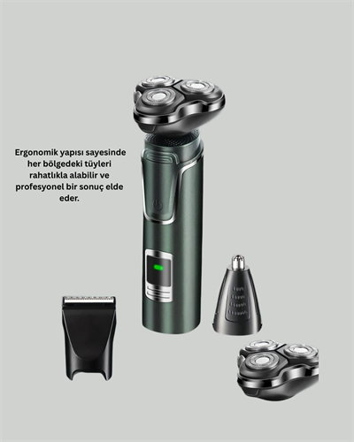 Kablosuz Şarjlı Çok Amaçlı Tıraş Makinesi