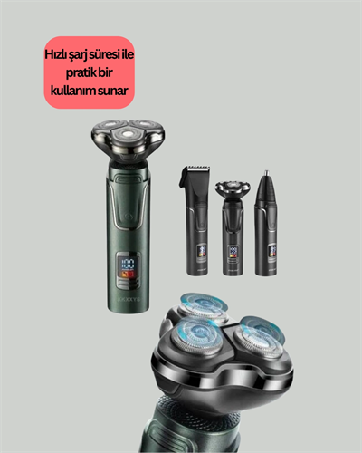 Kablosuz Şarjlı Çok Amaçlı Tıraş Makinesi