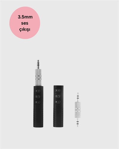 Kablosuz Ses Çözümü – 3.5mm Jaklı Bluetooth Müzik Alıcısı