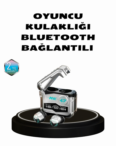 Kablosuz Spor Kulaklık – Düşük Gecikmeli Oyun Modu, Powerbank Şarj Kutusu