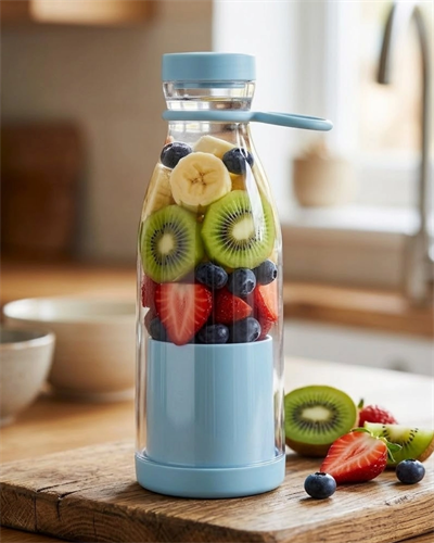 Kablosuz Taşınabilir Blender 380 ml Smoothie Milkshake Meyve Karıştırıcı