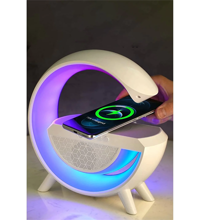 Kablosuz, Usb Bağlantılı, Ekstra Uzun Pil Ömürlü, 7 Renk Seçenekli Ambiyans Işığı,telefon Şarj Standı Bt2301 Bx40