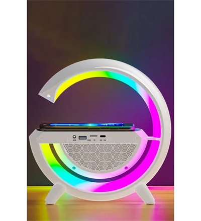 Kablosuz, Usb Bağlantılı, Ekstra Uzun Pil Ömürlü, 7 Renk Seçenekli Ambiyans Işığı,telefon Şarj Standı Bt2301 Bx40
