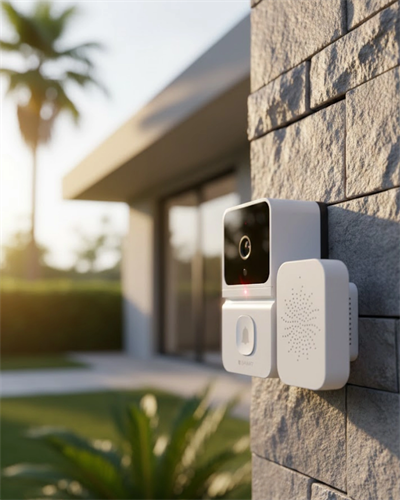 Kablosuz Video Kapı Zili Android iOS Uyumlu Güvenlik Kamerası