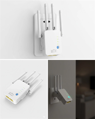 Kablosuz WiFi Tekrarlayıcı 300Mbps