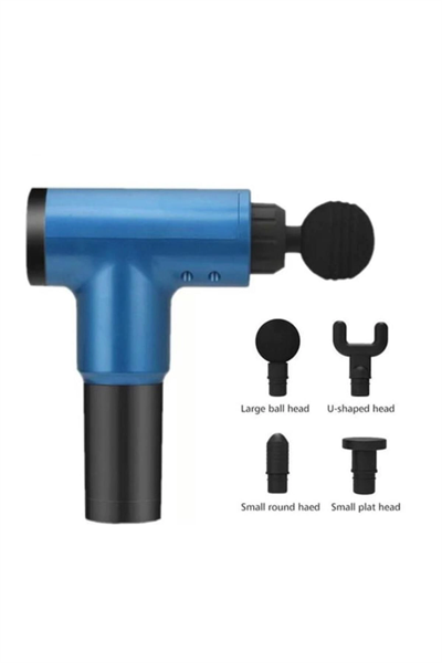 Kablosuz şarjlı mini masaj aleti taşınabilir masaj cihazı ergonomik tasarım - Süpermarket