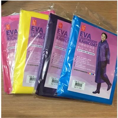 Kadın Erkek Yağmurluk Kapüşonlu Çıtçıtlı Eva Raincoat (3936)