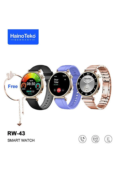 Kadınlar İçin Pembe Mini Akıllı Saat, Nabız ve Uyku Takibi, GPS ve Suya Dayanıklılık Özellikli