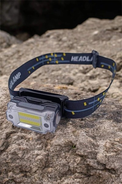 Kafa Lambası El Fenerli Kamp Lambası USB Şarjlı Esnek Lamba