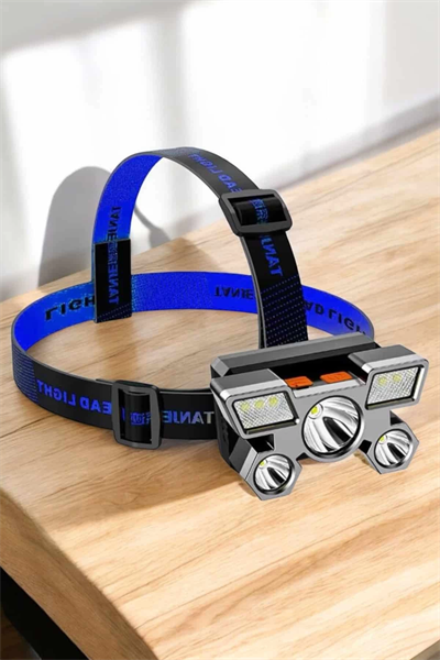 Kafa Lambası Hafif ve Esnek Çift Anahtarlı Far Led Işık