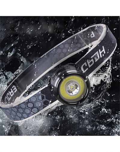 Kafa Lambası Kafa Feneri Şarjlı Profesyonel Cob Fener 7 Modlu