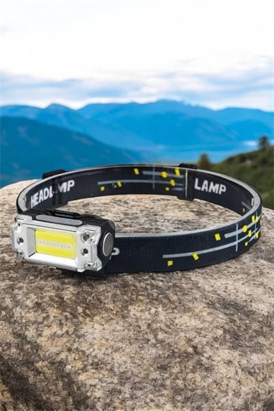 Kafa Lambası Kamp Feneri Balıkçı Feneri Başlıklı Suya Dayanıklı