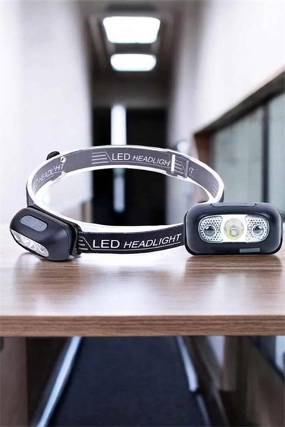 Kafa Lambası Kamp Lambası Led Işık Şarjlı Ayarlanabilir