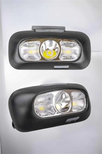 Kafa Lambası Kamp Lambası Led Işık Şarjlı Ayarlanabilir