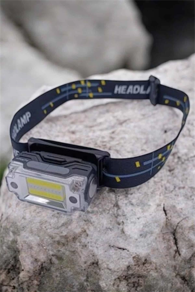 Kafa Lambası Led Fener Pratik Taşınabilir Ayarlanabilir USB Şarjlı