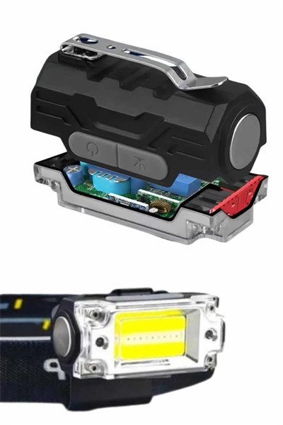 Kafa Lambası, Su Geçirmez Kafa Feneri 3 Mod Aydınlatma